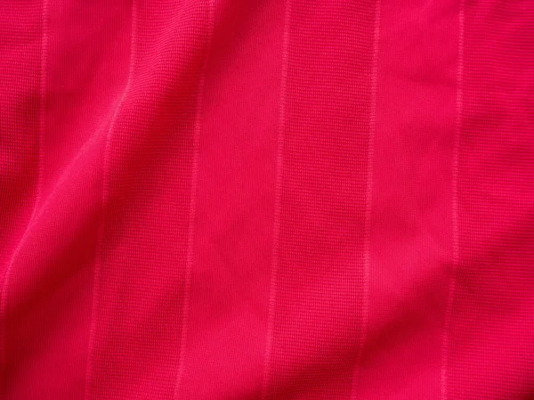 Rote Sportbekleidung Stoff Jersey Textur — Stockfoto