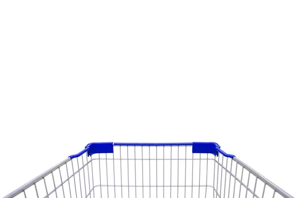 Shopping Cart Isolated White Background — Stock Photo, Image