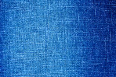 Denim mavi kot dokusu arkaplan üst görünümünü kapat