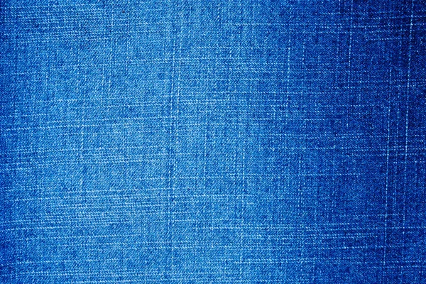 Denim Azul Jeans Textura Close Fundo Vista Superior — Fotografia de Stock