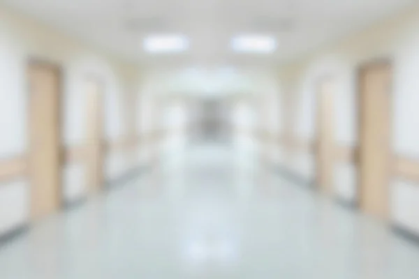 Sjukhus Inre Korridor Suddig Bakgrund — Stockfoto