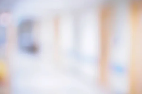 Αφηρημένη Θαμπάδα Νοσοκομείο Διάδρομο Αποκεντρώνεται Ιατρικό Υπόβαθρο — Φωτογραφία Αρχείου