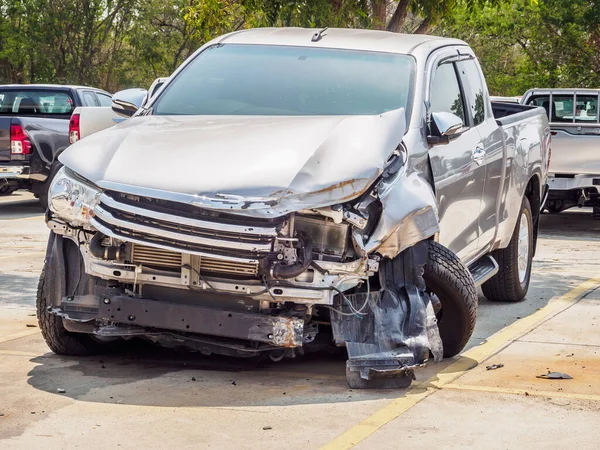 Car Crash Accident Background — Stock Photo, Image