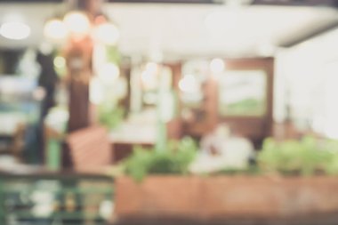 Ürün görüntüsü yaratmak için bulanık restoranın klasik ton görüntüsü