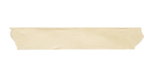 Sarı Yapıştırıcı Bant Beyaz Arkaplanda Izole Edilmiş — Stok fotoğraf