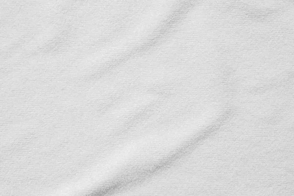 Biały Bawełniany Ręcznik Tekstury Abstrakcyjne Tło — Zdjęcie stockowe
