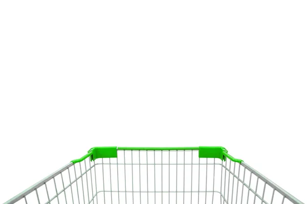 Shopping Cart Isolated White Background — Stock Photo, Image
