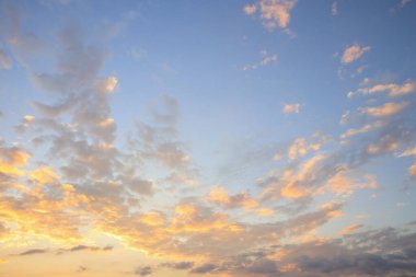 Soyut günbatımı gökyüzü doğa arkaplanlı bulutlar