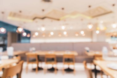 Montaj ürün görüntüleme şablonu oluşturmak için Bokeh light soyut odaklı bulanık arkaplan ile kafe içi