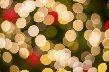 Noel Işığı Bokeh arka planı