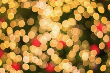 Noel Işığı Bokeh arka planı