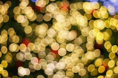 Noel Işığı Bokeh arka planı