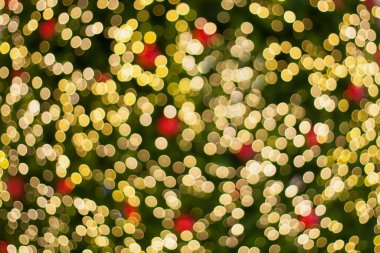 Noel Bokeh arka planı bulanık