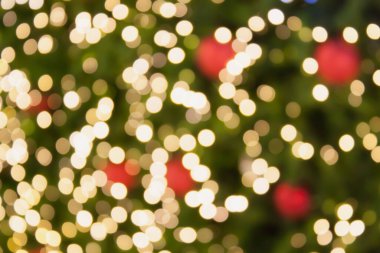 Noel Bokeh arka planı bulanık