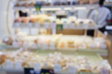 Fırının arka planı bulanık