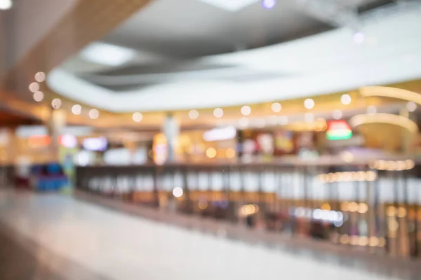 shopping mall interior abstract blur background