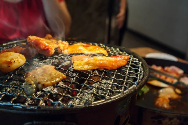 Koreanischer Grill Gegrillte Bulgogi — Stockfoto