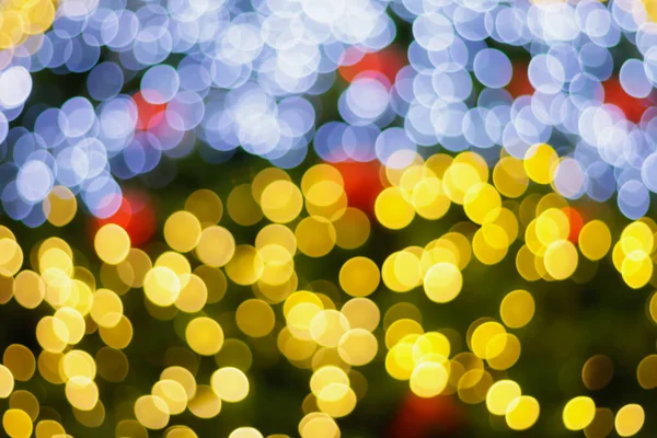 Natal Luz Bokeh Fundo — Fotografia de Stock