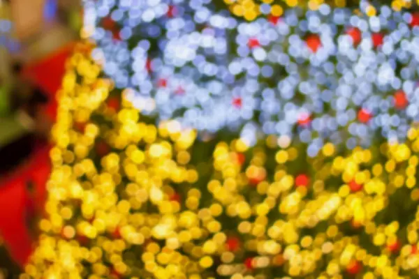 Weihnachten Bokeh Verschwimmen Hintergrund — Stockfoto