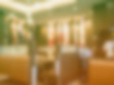 Bulanık kahve dükkanı ya da soyut bir kafeterya geçmişi olan bir kafe.