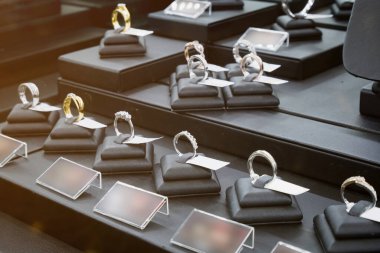 Mücevher dükkanı vitrini