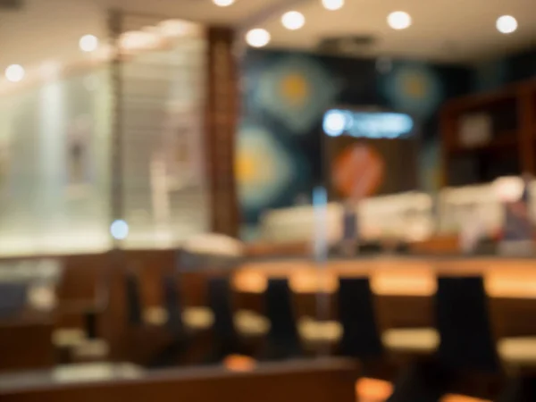 Cafetería Restaurante Estilo Japonés Sushi Bar Interior Con Chef Clientes —  Fotos de Stock
