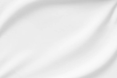 Beyaz kumaş pürüzsüz yüzey arkaplanı