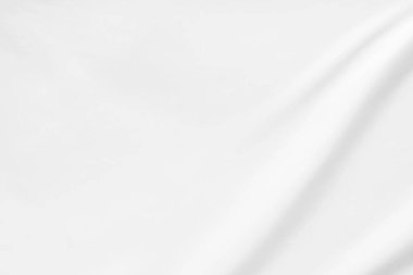 Beyaz kumaş pürüzsüz yüzey arkaplanı