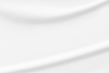 Beyaz kumaş pürüzsüz yüzey arkaplanı