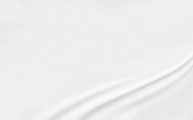 Beyaz kumaş pürüzsüz yüzey arkaplanı