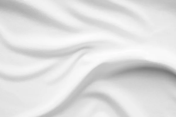 White Fabric Smooth Texture Surface Background — Stock Photo, Image