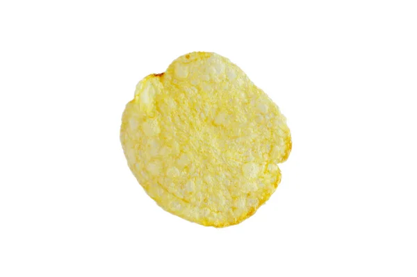 Batatas Fritas Isoladas Fundo Branco — Fotografia de Stock