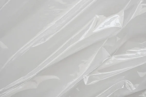 Film Plastique Blanc Envelopper Fond Texture — Photo