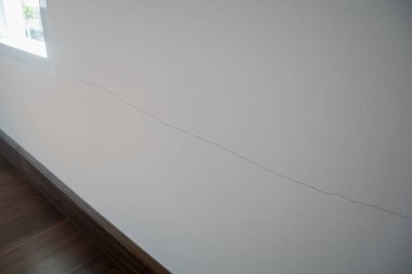 Arka planda çatlak var. Kapat.