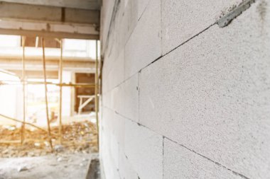 İnşaat alanının arka planı