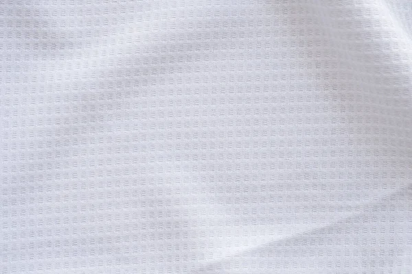 Білий Спортивний Одяг Тканина Футболка Футболка Текстура Абстрактний Фон — стокове фото