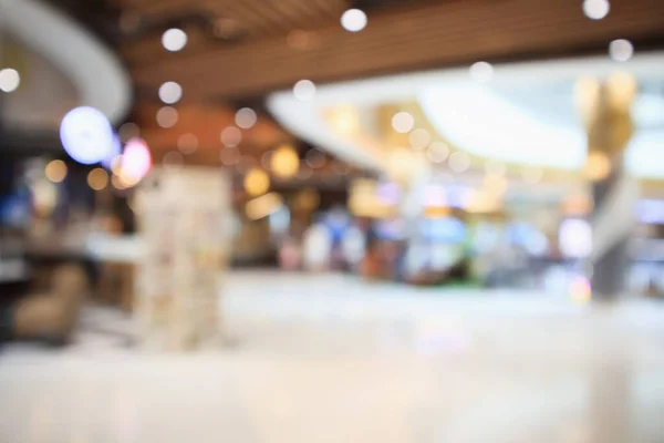 Abstract Blur Modern Shopping Mall Store Interior Defocused Background — Stock Photo, Image