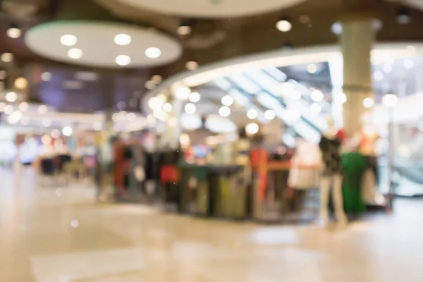 Abstract Blur Modern Shopping Mall Store Interior Defocused Background — Stock Photo, Image