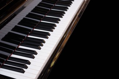 Piyano klavye arkaplan müzik enstrümanı