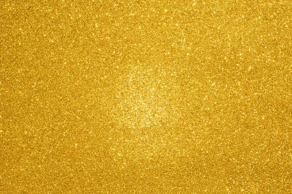 Abstract Gold Glitter Sparkle Bokeh Light Background — Stock Photo, Image