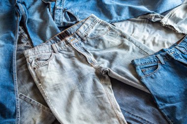 bir çok kot pantolon arka planı