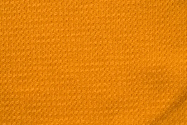 Cor Laranja Roupas Esportivas Tecido Jersey Futebol Camisa Textura Vista — Fotografia de Stock