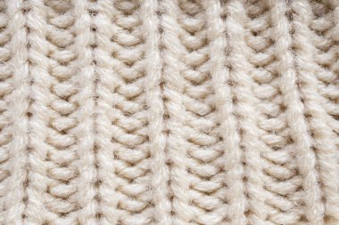 Örgü yün kumaş dokusu arkaplanı