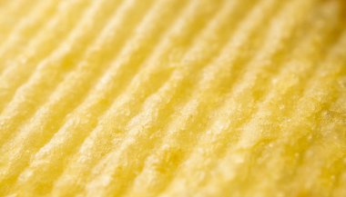 Patates çipi desenli arka plan yakın plan