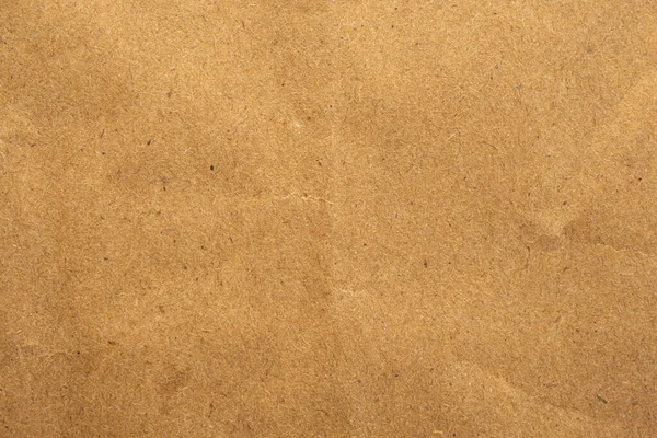Old Brown Eco Recycled Kraft Paper Texture Cardboard Background — Stock Photo, Image