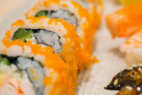 Jepang Sushi Maki Roll Set — Stok Foto