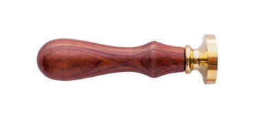 Tahta saplı metal başlı damga aracı