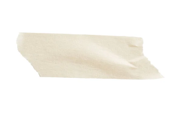 Lepicí Papírová Páska Izolované Bílém Pozadí — Stock fotografie