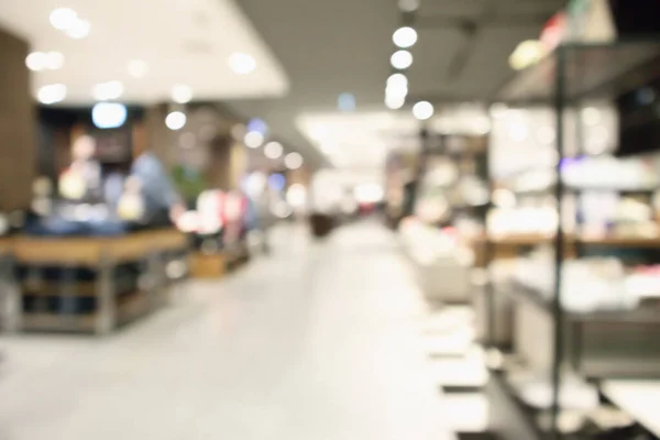 Abstrakt Suddig Kläder Boutique Display Interiör Köpcentrum Bakgrund — Stockfoto