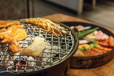 Kore barbeküsü ızgara bulgogi